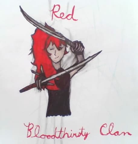 Jasper Raccoon’s drawing of Red